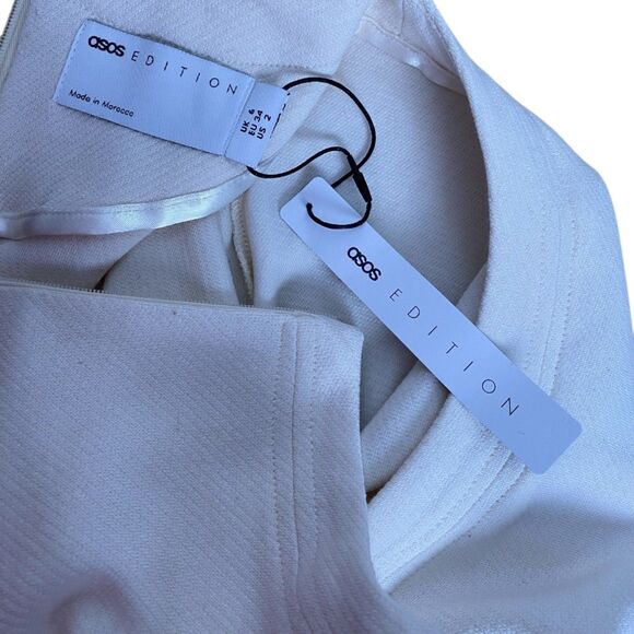 ASOS Edition Women's Oversized Cream Sweater - Size US 2 (WP491)‎ - Picture 8 of 12